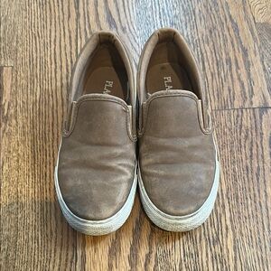 GUC The Children's Place Brown Loafers Slip-Ons; Size 2